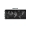 70x30 cm Dünya Haritası Desenli Kaymaz Oyun Mousepad