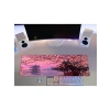 70x30 cm Pembe Renkli Büyük Oyuncu Mouse Pad, 3mm Kalınlık