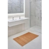 70x45 cm Kaydırmaz Tabanlı Bambu Banyo Paspası