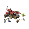 71869 LEGO NINJAGO Kara Gemisi, 9 Yaş ve Üzeri için 1214 Parça Yaratıcı Set