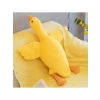 75 cm Uçan Kaz Şeklinde Sevimli Peluş Uyku Yastığı, Sarı Renk Seçeneğiyle