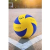 8 Panel Sarı-Mavi Voleybol Topu, İç-Dış Mekan Kullanımı İçin