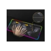 80x30 cm Dünya Desenli RGB LED Işıklı Gaming Mouse Pad, Kaymaz Taban