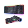 80x30 cm RGB LED Işıklı Gaming Mouse Pad, Kaymaz Taban