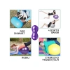 90 Cm x 45 Cm Mavi Fıstık Şeklinde Pilates Topu