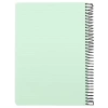 A4 Boyutunda 210 Yapraklı Spiralli Defter - 7 Konulu Yeşil Kapak