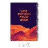 A4 Çizgili Defter, 200 Sayfa, Stay Energy Tasarım