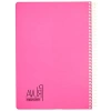 A4 Kareli 144 Yapraklı Spiralli Defter - Fuşya