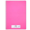 A4 Kareli 144 Yapraklı Spiralli Defter - Fuşya
