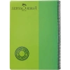 A4 Spiral Defter, 120 Yaprak, 70g Kağıt, Dayanıklı Plastik Kapak
