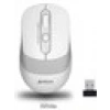 A4Tech FG10 Nano Alıcı Kablosuz Optik 2000DPI Enerji Korumalı Mouse - Beyaz