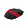 A4Tech FG10 Nano Alıcı Kablosuz Optik 2000DPI Enerji Korumalı Mouse - Siyah/Kırmızı