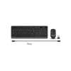 A4Tech FG1010 Kablosuz Q Trk Optic Mouse Siyah/Gri Multimedya Klavye - Mouse Set