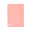 A5 40 Yaprak Kareli Defter - Pembe Renk