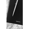 A5 Boyutunda, 100 Yapraklı Spiralli Defter, Siyah Kapak