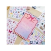 A5 Boyutunda 18 Yaprak Renkli Sticker Defteri - 1183 Adet