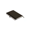 A5 Boyutunda Yumuşak Kapak Defter, Mat Siyah, Şık Tasarım