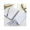 A5 Spiralli Çizgisiz Not Defteri, Sert Kapak, Lastikli
