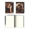 A5 Spiralli Defter, 100 Sayfa Çizgisiz Tasarım, Caravaggio Temalı