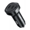 Acefast 72W 2X USB-C 2 Port Hızlı Araç Şarj Aleti Araç Güç Adaptörü iPhone & Android & iPad & MacBook Type-C - B2 (Acefast Türkiye Garantili)