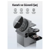 Acefast Katlanabilir Kablosuz Masaüstü Hızlı Şarj Standı - 23W Kablosuz Şarj Çıkışlı - Magsafe , Apple Watch ve Airpods Uyumlu - E18 (Acefast Türkiye Garantili)