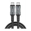 Acefast USB-C to USB-C 2 Metre Kablo 5A -100W Güç PPS 2.0 - Super Hızlı Şarj - Apple Uyumlu Type-C Şarj Data Kablosu - C4-03 (Acefast Türkiye Garantili)