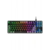 Acer Emachines, EAK87, Siyah/gri, USB Kablolu, Rgb Backlight, Red Switch, Mekanik, Türkçe Q, 87 Tuşlu, Gaming Klavye