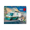 Acil Yardım Ambulansı Model Aracı - 5 Yaş ve Üzeri Çocuklar İçin Eğlenceli Yapım Seti