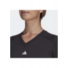 Adidas Performance HN5543 AEROREADY Train Essentials Minimal Branding V-Neck Tee
