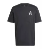 Adidas Sportswear JC5283 Lounge Slides Graphic Pocket Tee