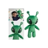 Aftonsparv 34 Cm Yeşil Uzaylı Alien Yumuşak Peluş Oyuncak
