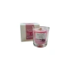 Ahşap Fitilli Soya Mum, Kırmızı Aromaterapi, 150cc
