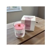 Ahşap Fitilli Soya Mum, Kırmızı Aromaterapi, 150cc