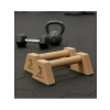 Ahşap Şınav Barı (Push Up Bar) 23 Cm – Kaymaz ve Dayanıklı Paralel Bar