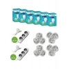 Ak Light Eko Set-2 Aklight LED Ampul 3 Lü Golyad 3 Lü Grup Priz