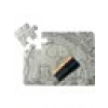 Akademi Çocuk Funny Mat - Washable Puzzle: Sevimli Dostlar- Birleştir Boya! (12 Parça Puzzle + 6 Adet Kalem Hediye)
