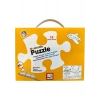 Akademi Çocuk Funny Mat - Washable Puzzle: Taşıtlar- Birleştir Boya! (12 Parça Puzzle + 6 Adet Kalem Hediye)