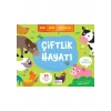 Akademi Çocuk Kat Kat Eğlence Çiftlik Hayatı (Sesli Kitap 10 Farklı Hayvan Sesi + Dev Boyut)
