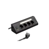 Akım Korumalı Çoklu Priz, 4 Priz ve 2 USB Girişi ile