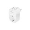 Akım Korumalı Tekli Duvar Prizi - 3680W Güç ve USB Girişleri