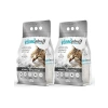 İnce Taneli Kedi Kumu, Aktif Karbonlu, 10 Litrelik İki Paket