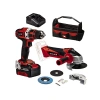 Akülü Alet Seti - 18V Li-Ion, 4 Ah Akü ile