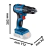 Akülü Delme Vidalama Makinesi, 18 Volt, Kullanışlı Set