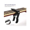 Akustik Klasik Electro Guitar Capo, Beyaz Renk ile Estetik