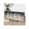 Alarmlı LED Dijital Masa Saati - Curved Tasarım
