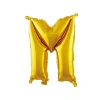 Altın Renk 16 İnç Folyo Balon, 36 cm Boyutunda