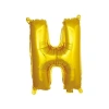 Altın Renk 16 İnç Folyo Balon, 36 cm Boyutunda