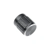 Alüminyum Pot Başlığı, 6mm Tırtıklı Mil ile Metal