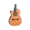 Amber Renk İnce Kasa Elektro Klasik Gitar, GA5TCE Modeli