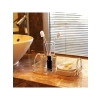 Amber Sarı Banyo Düzenleyici Organizer Raf